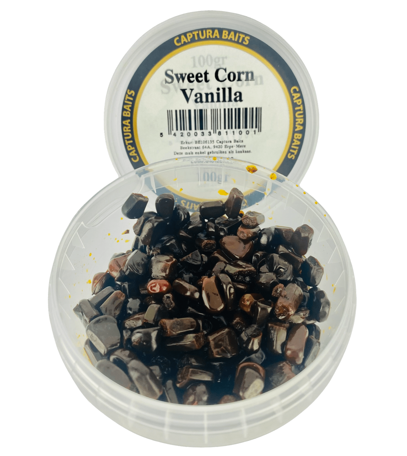 captura baits sweet corn mais vanilla vanille