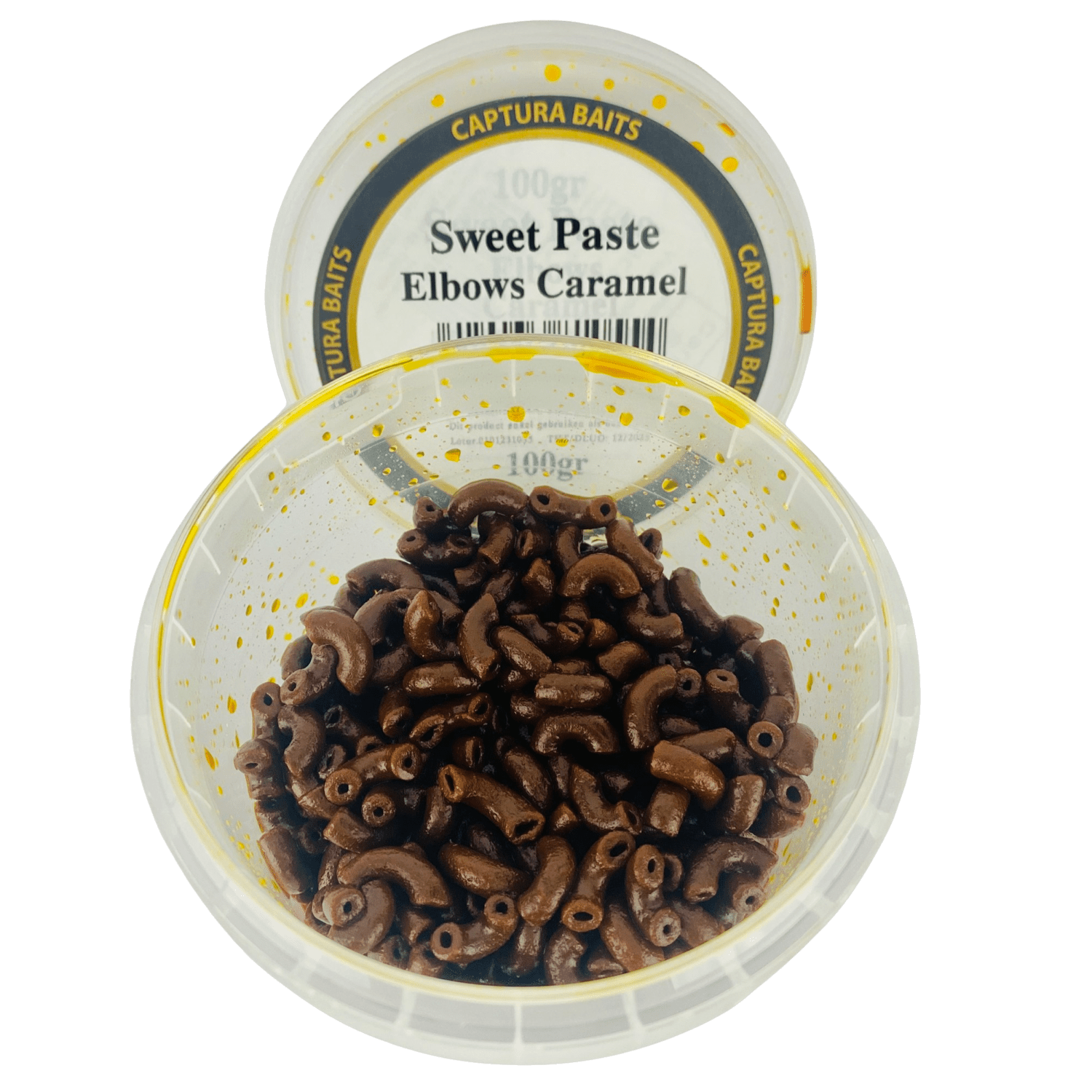 captura baits sweet paste elbows macaroni pasta caramel