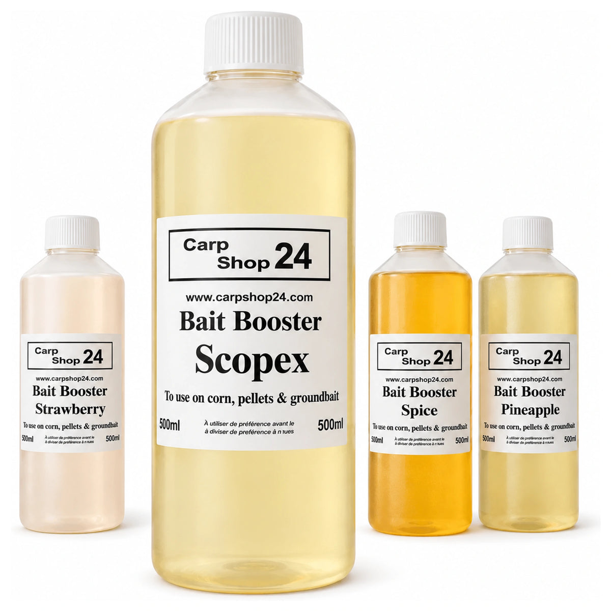 Carpshop24 Bait Booster 500ml Scopex – vloeibaar additief