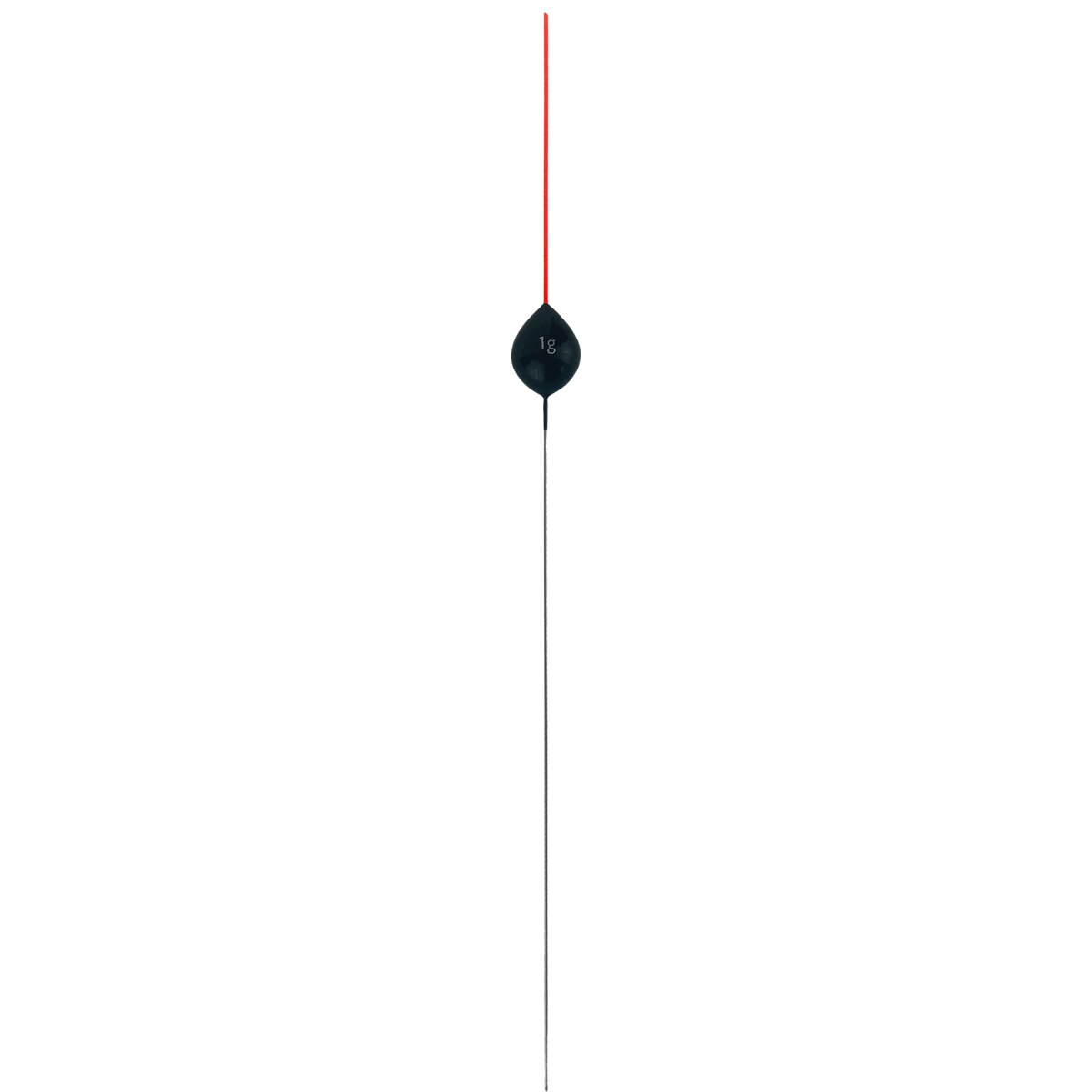 Carpshop24 Kanaal 8 dobber 1.00 g met rode antenne