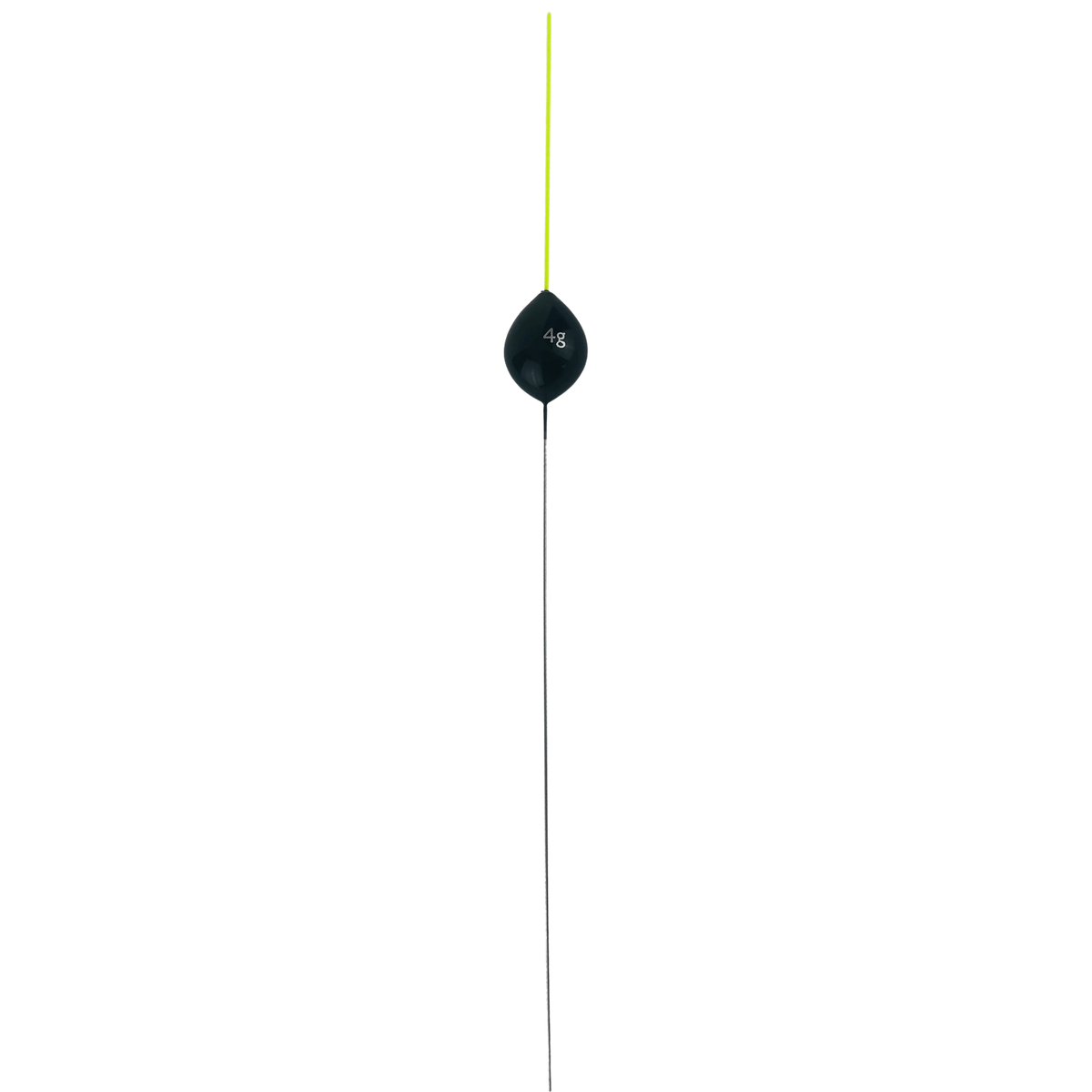 Carpshop24 Kanaal 8 dobber 4.00 g met gele antenne