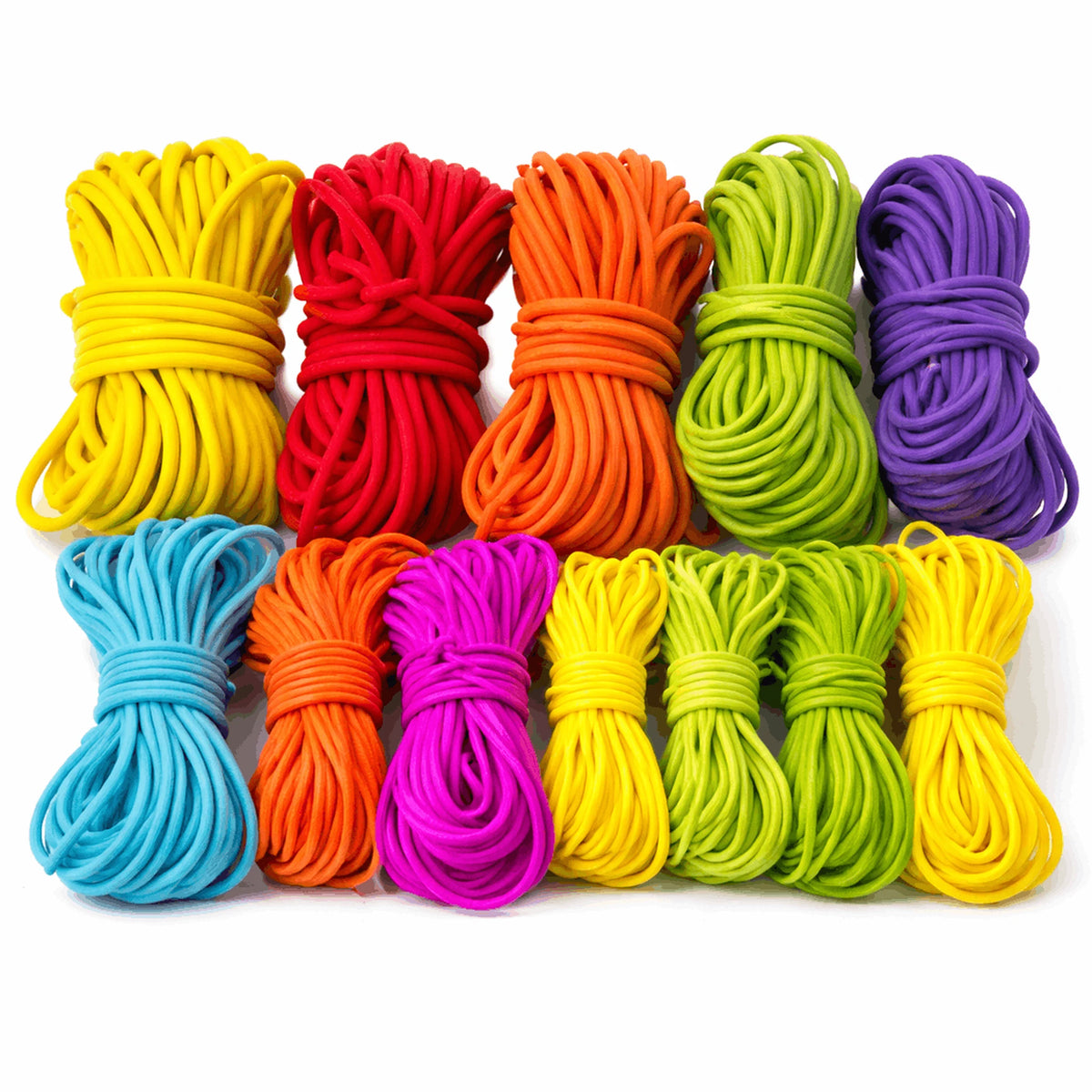 Carpshop24 vol latex elastiek – bundels in verschillende kleuren