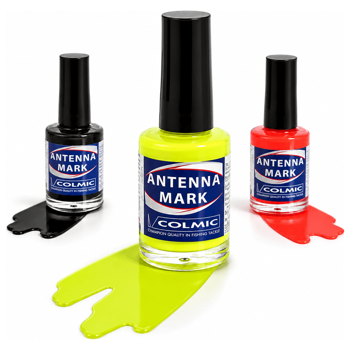 Colmic Antenna Mark antenneverf geel zwart en rood