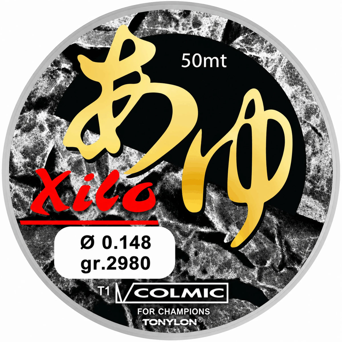 Colmic Xilo 50 m nylon vislijn – 0,148 mm, 2,98 kg