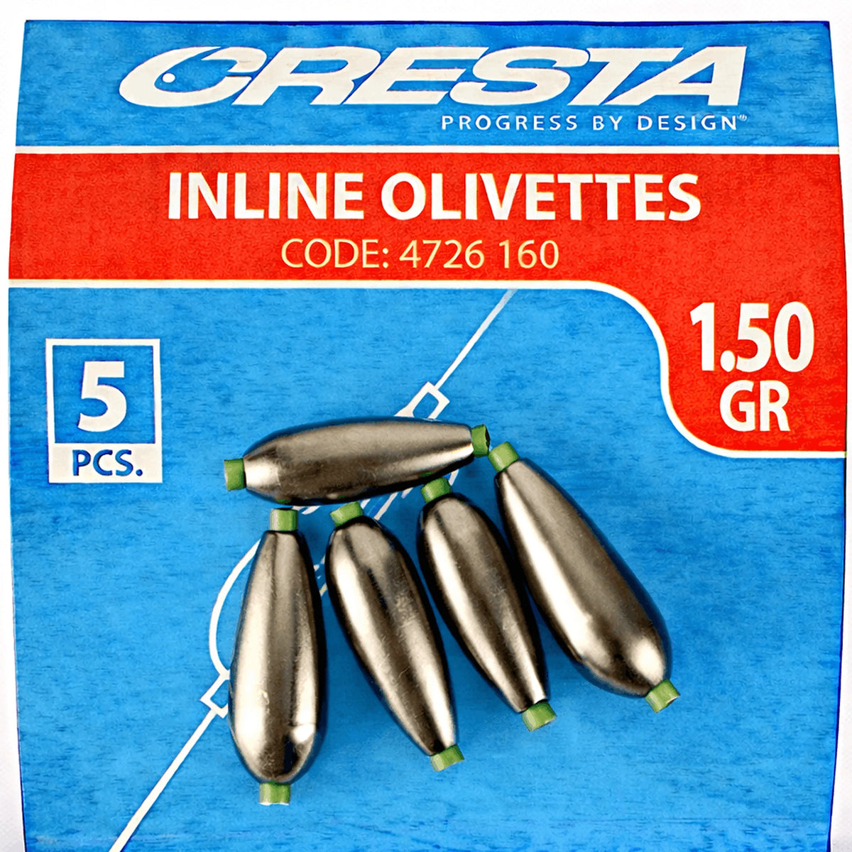 Cresta Inline Olivettes 1,5 g