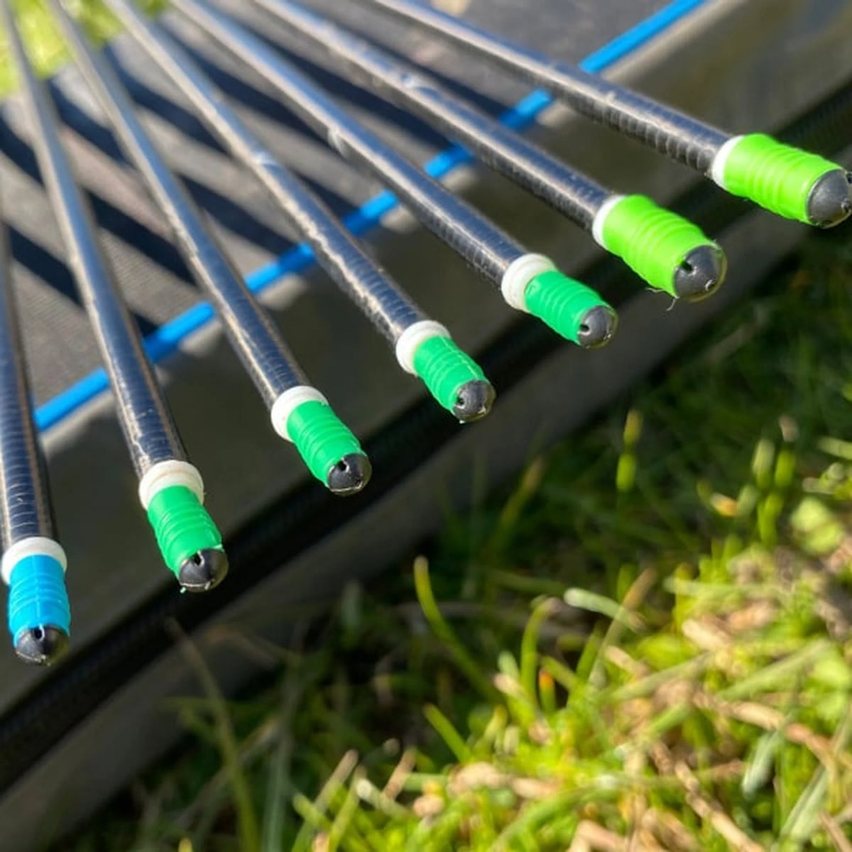 Meerdere hengeltoppen met Cresta Softcap Hollow Connectors