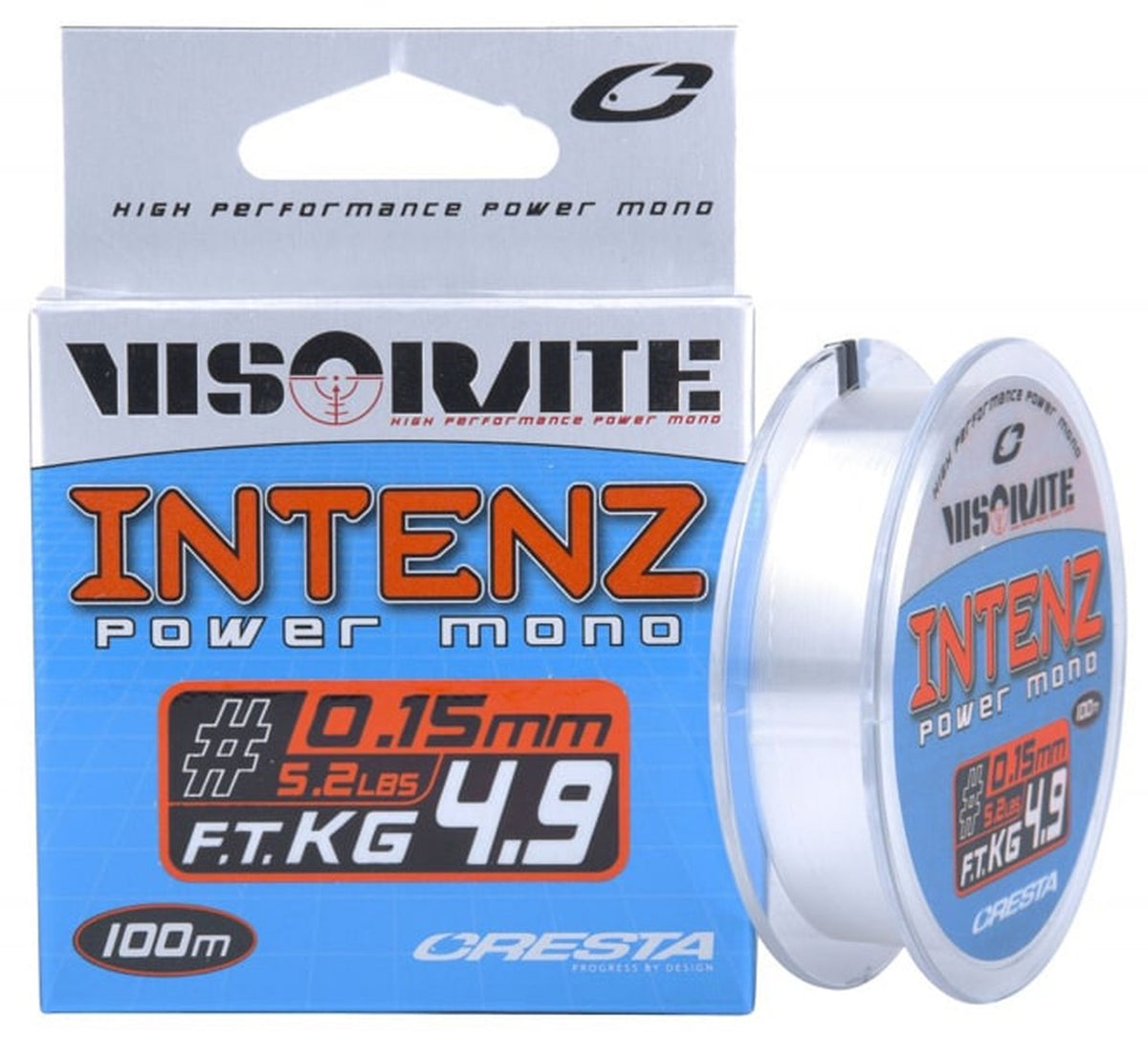 Cresta Visorate Intenz Power Mono 0.15 mm nylon vislijn