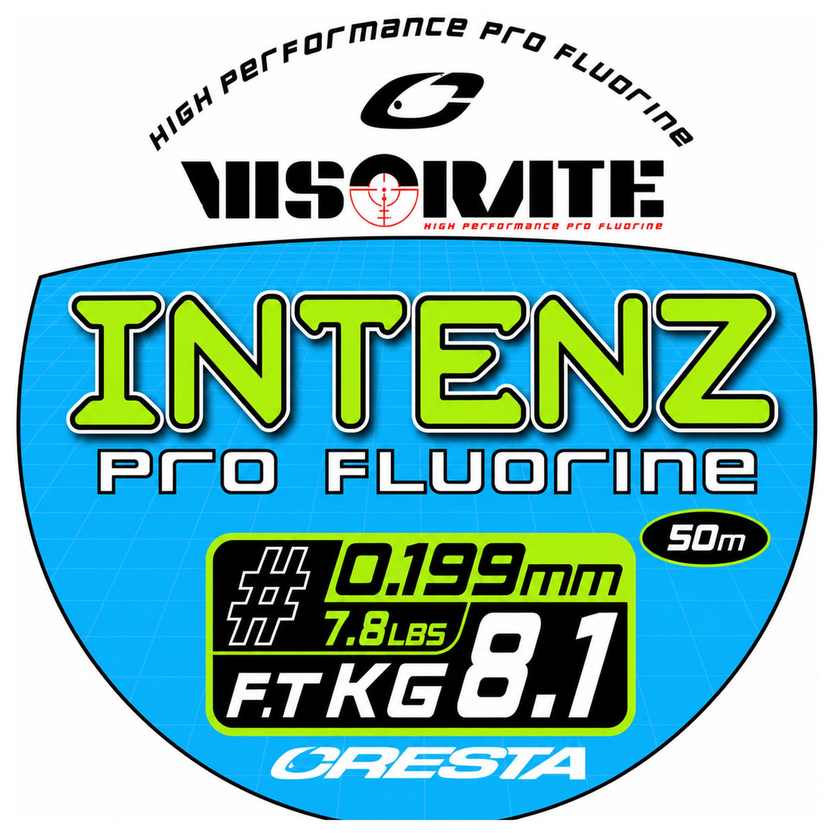 Cresta Visorate Intenz Pro Fluorine 50 m – 0,199 mm, 8,1 kg