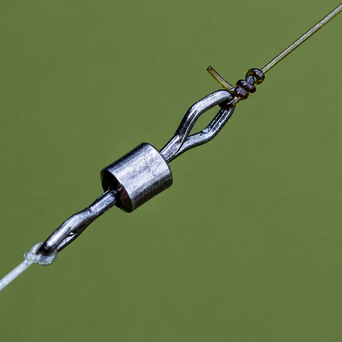 Preston Diamond Eye Match Swivel maat 10 – detailafbeelding van de matchwartels