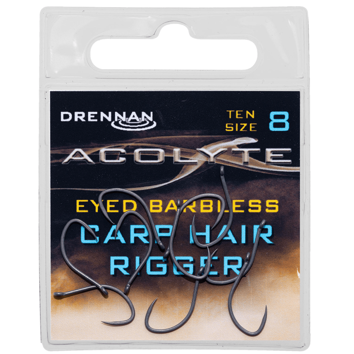 drennan acolyte carp hair riggers barbless