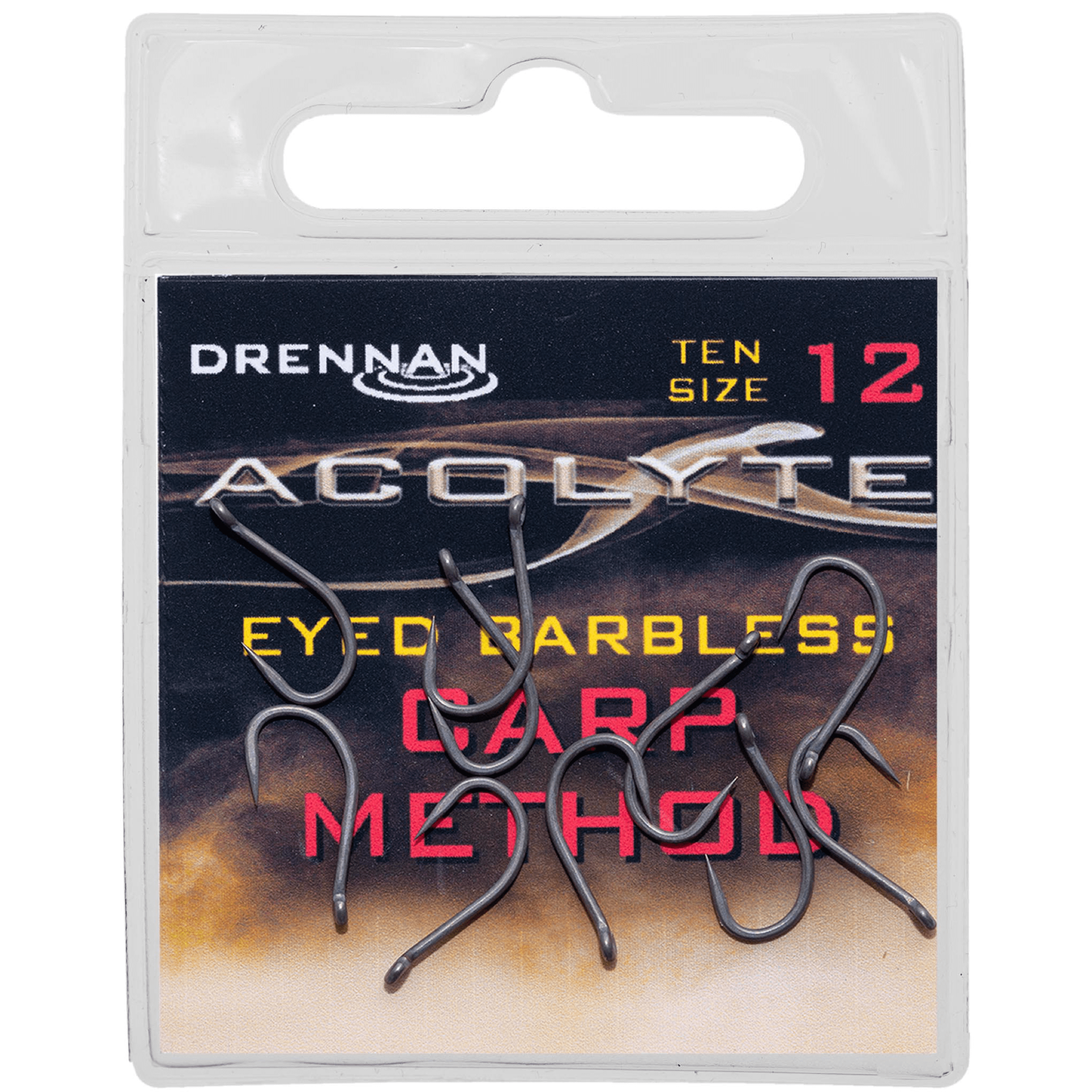 drennan acolyte carp method barbless