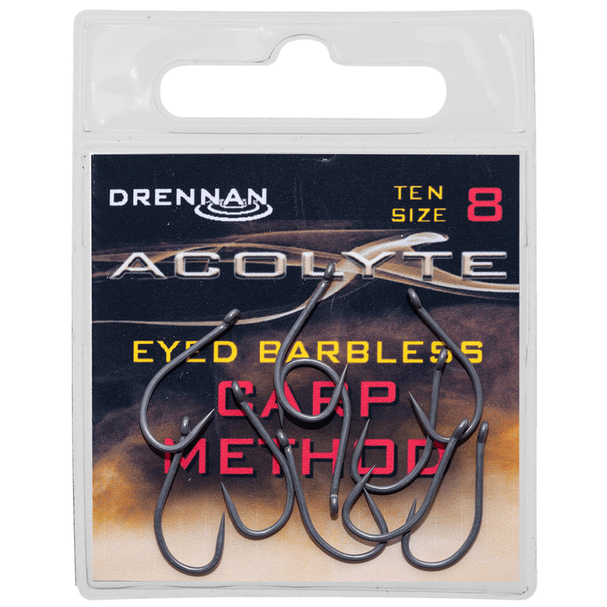drennan acolyte carp method barbless