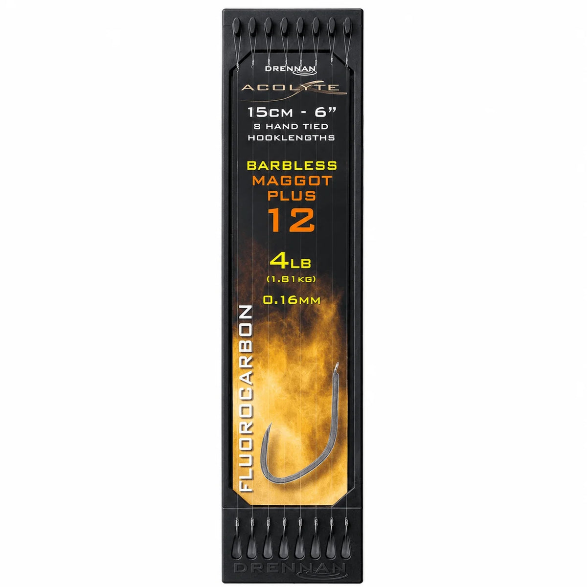 Drennan Acolyte Maggot Plus 6 inch – haak 12, 0,16 mm en 4 lb