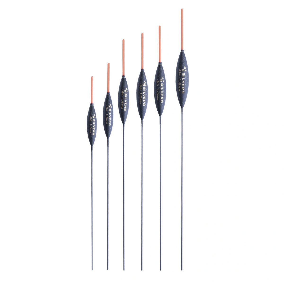 Drennan AS2 Silvers – overzicht van alle maten