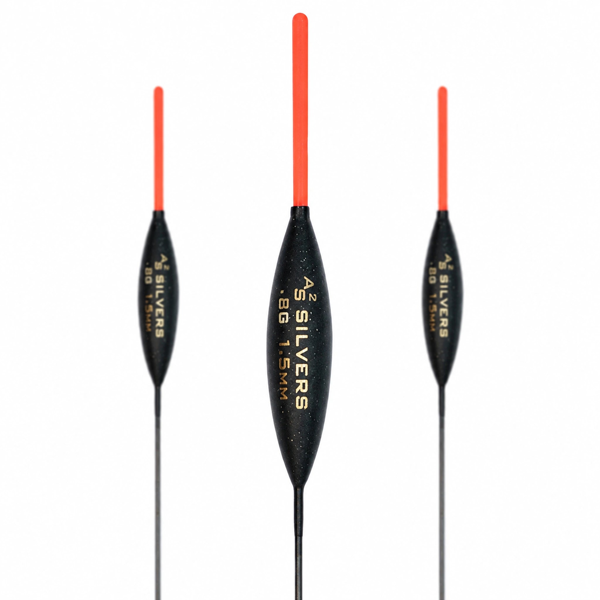 Drennan AS2 Silvers 0.80 g – close-up met gewichtsopdruk en antennedikte 1.5 mm