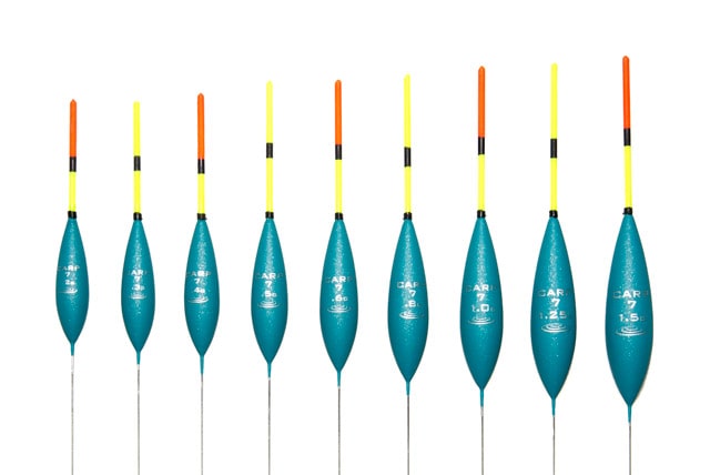 Drennan carp 7 pole floats dobber