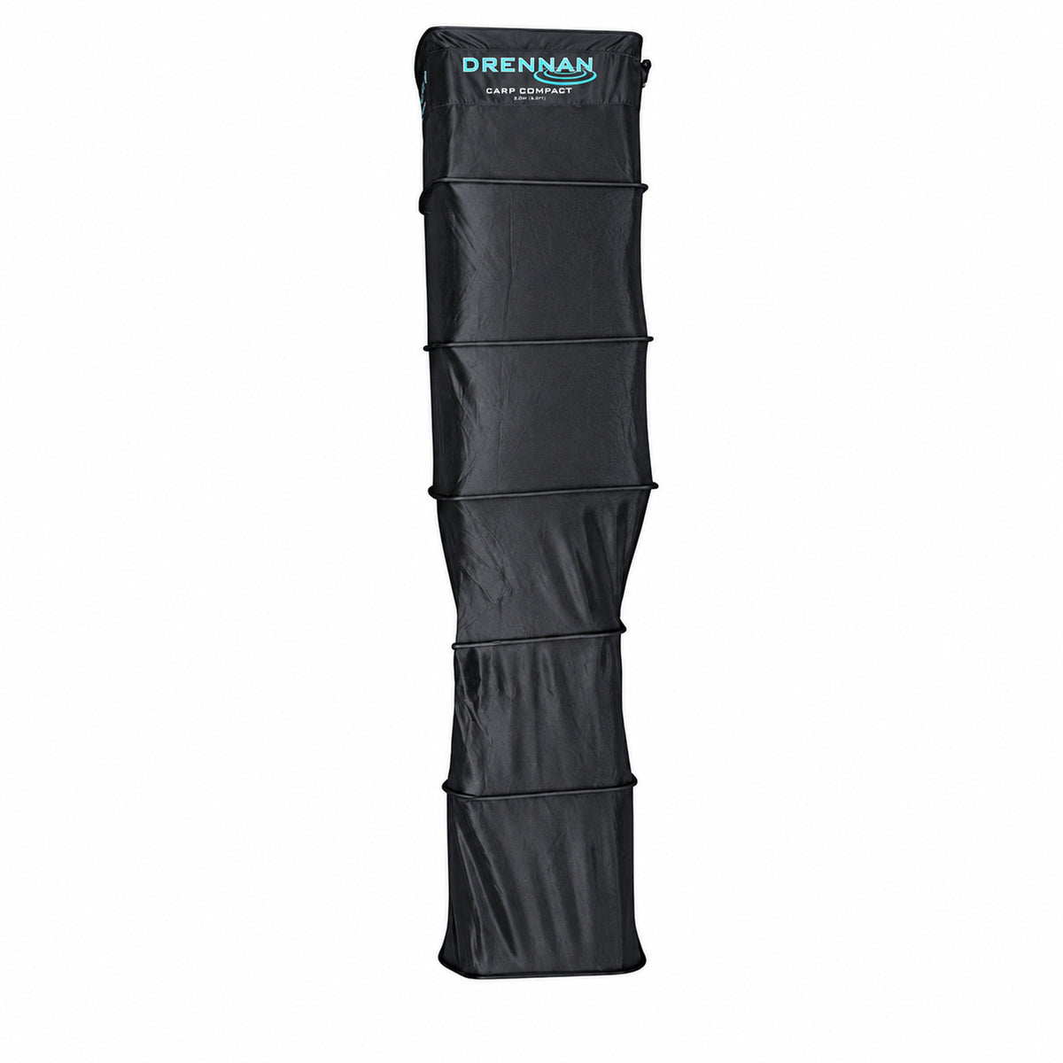 Drennan Compact Carp Keepnet 2m leefnet volledig uitgevouwen met zeven hoepels