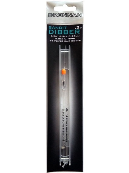 Drennan crystal dibber bandit rig klaargemaakte tuigen