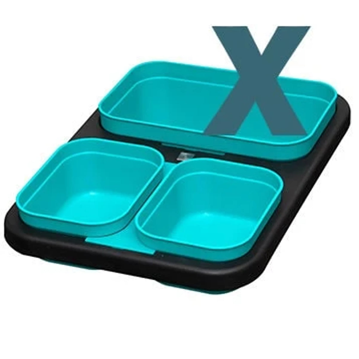 Drennan DMS Bait Box 3 Pint – niet geschikt voor drie kleinere bakjes op een DMS Bait Waiter