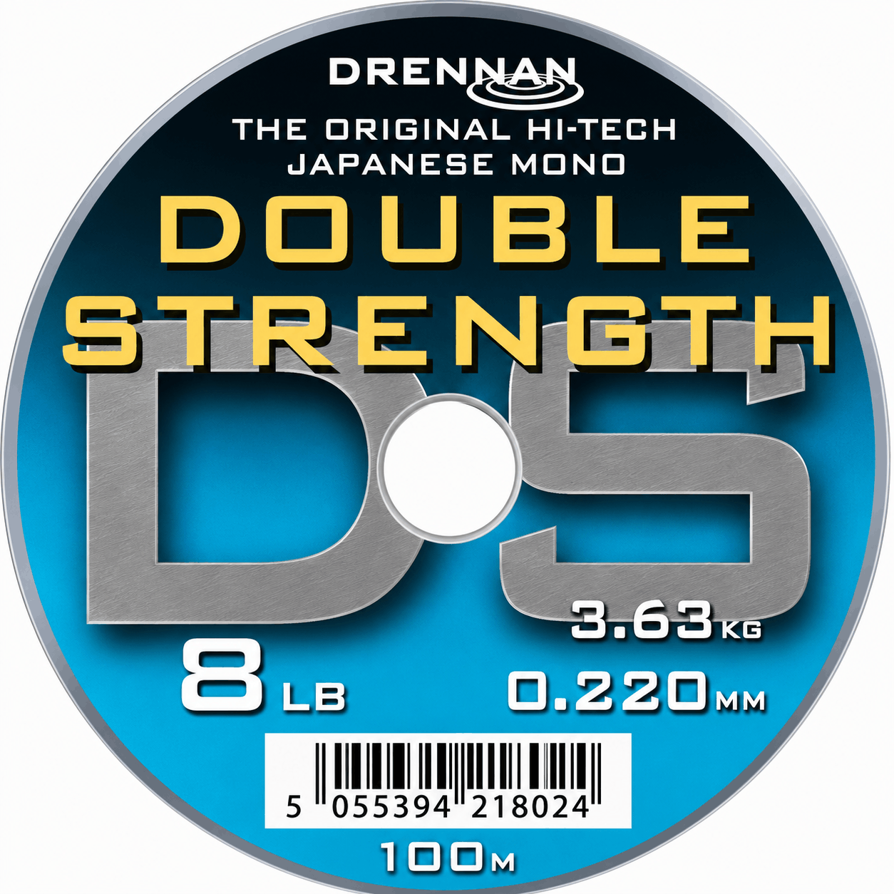 drennan-double-strength-100m-nylon-8lb-022mm
