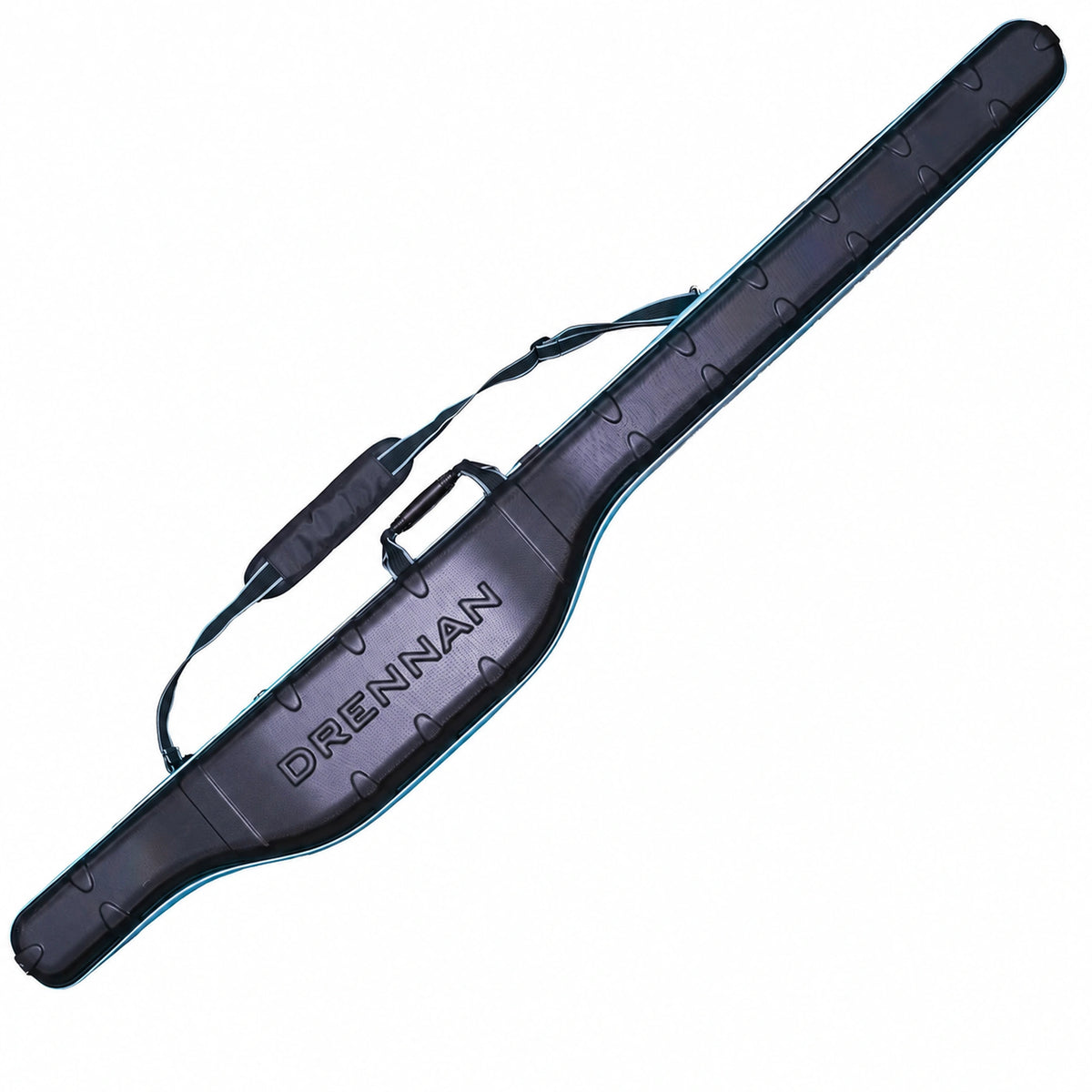 Drennan DR Armoured Compact Rod Case – volledig foedraal diagonaal