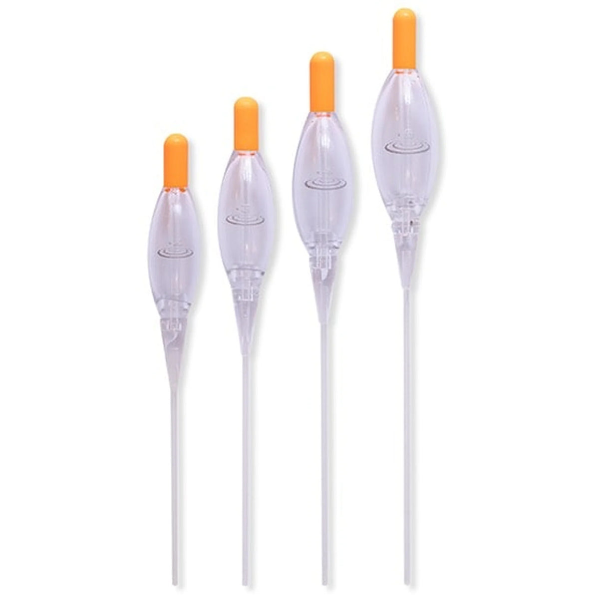 Vier maten Drennan In-line Shallow Crystal Floats