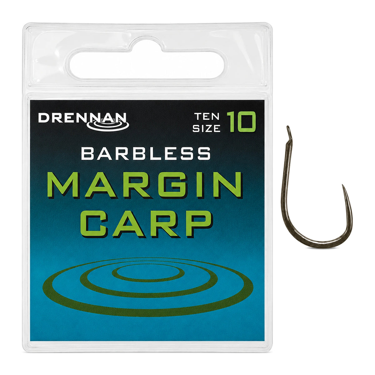 Drennan Margin Carp Barbless haak zonder weerhaak maat 10