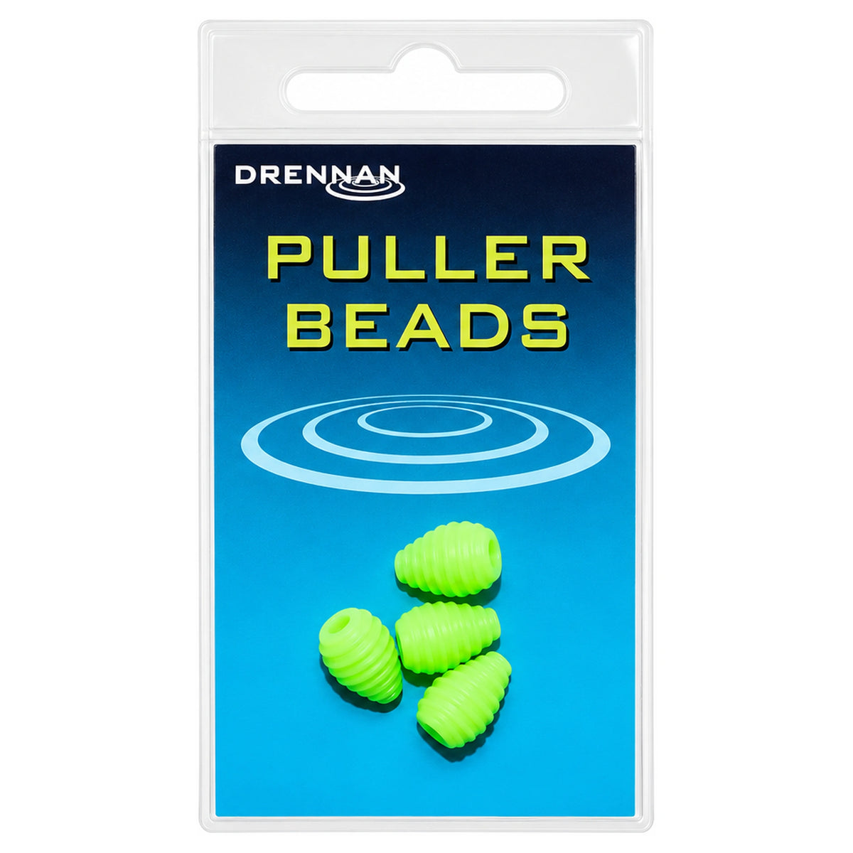 Drennan Puller Beads groen, verpakking met vier trekkralen