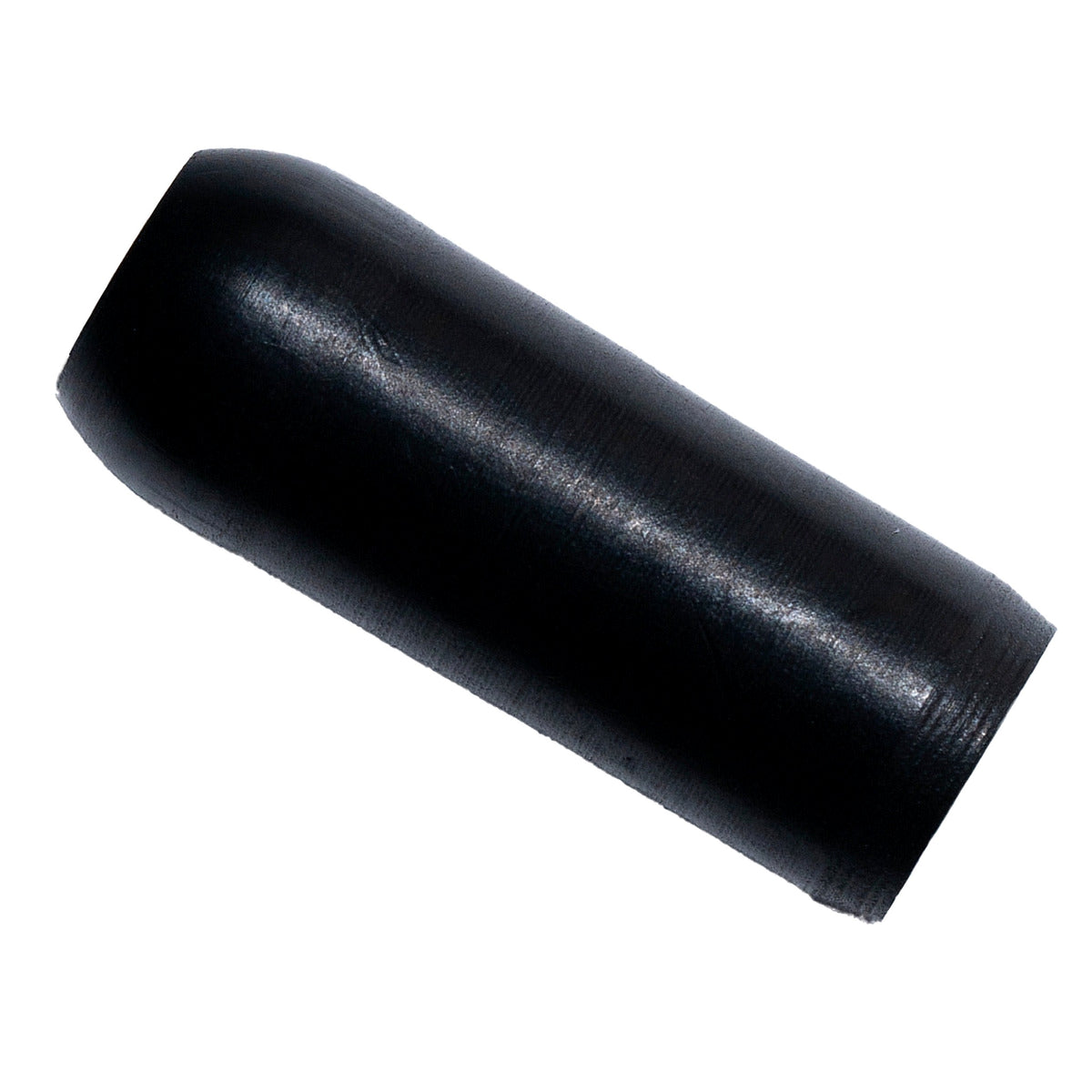 Drennan Push Fit External Bushes – volledig schuin detailaanzicht van een zwarte PTFE-bus