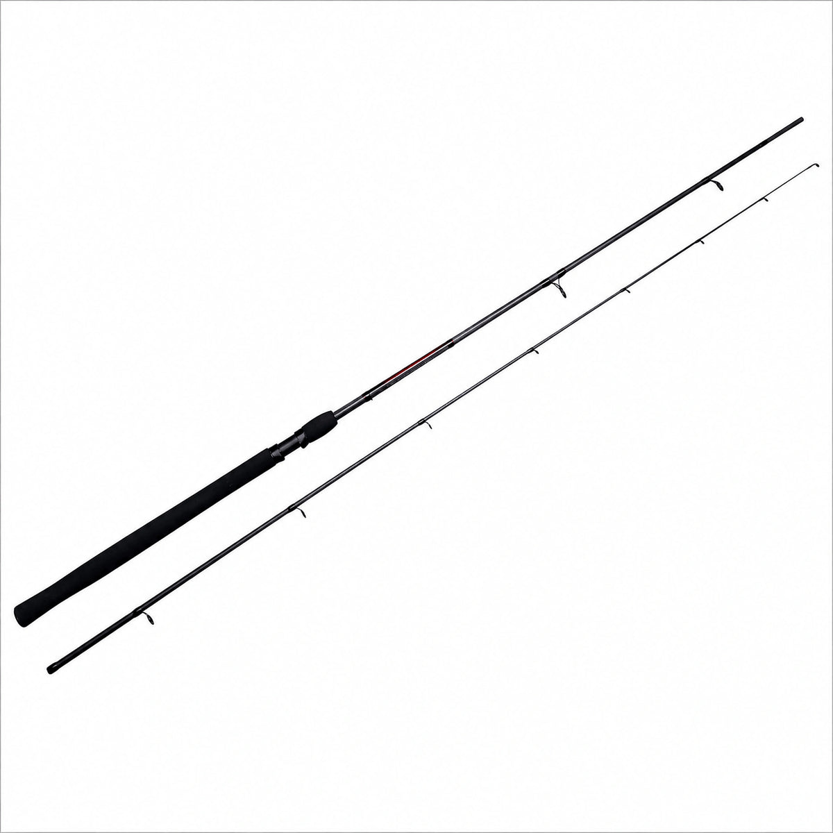 Drennan Red Range Carp Float – twee hengeldelen met handvat en geleideogen