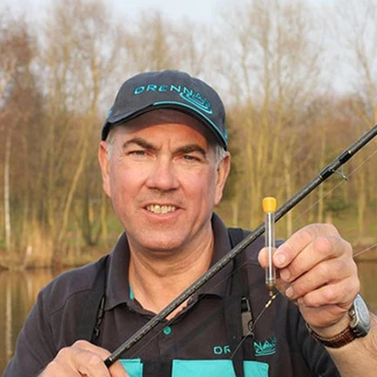 Drennan Shorty Pellet Waggler – gele antenne in gebruik