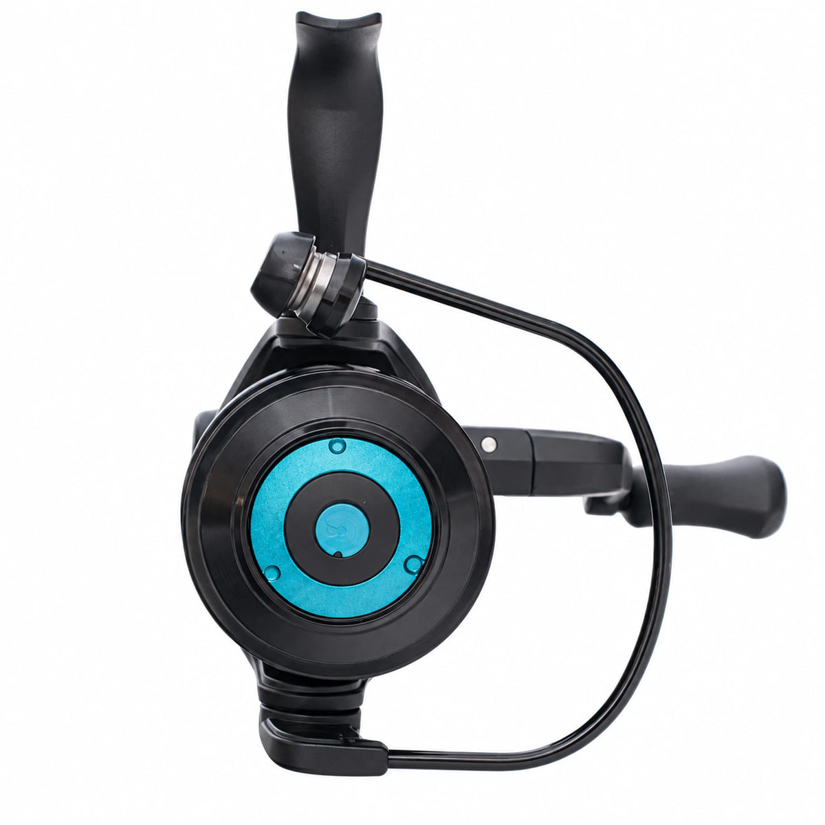 Drennan Vertex Reel RD 4000 feedermolen – vooraanzicht met spoel en beugel
