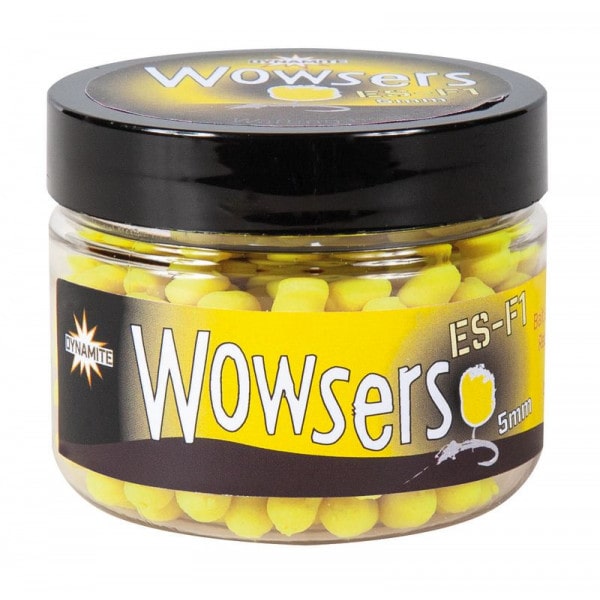Dynamite baits wowsers 5mm 7mm 9mm yellow