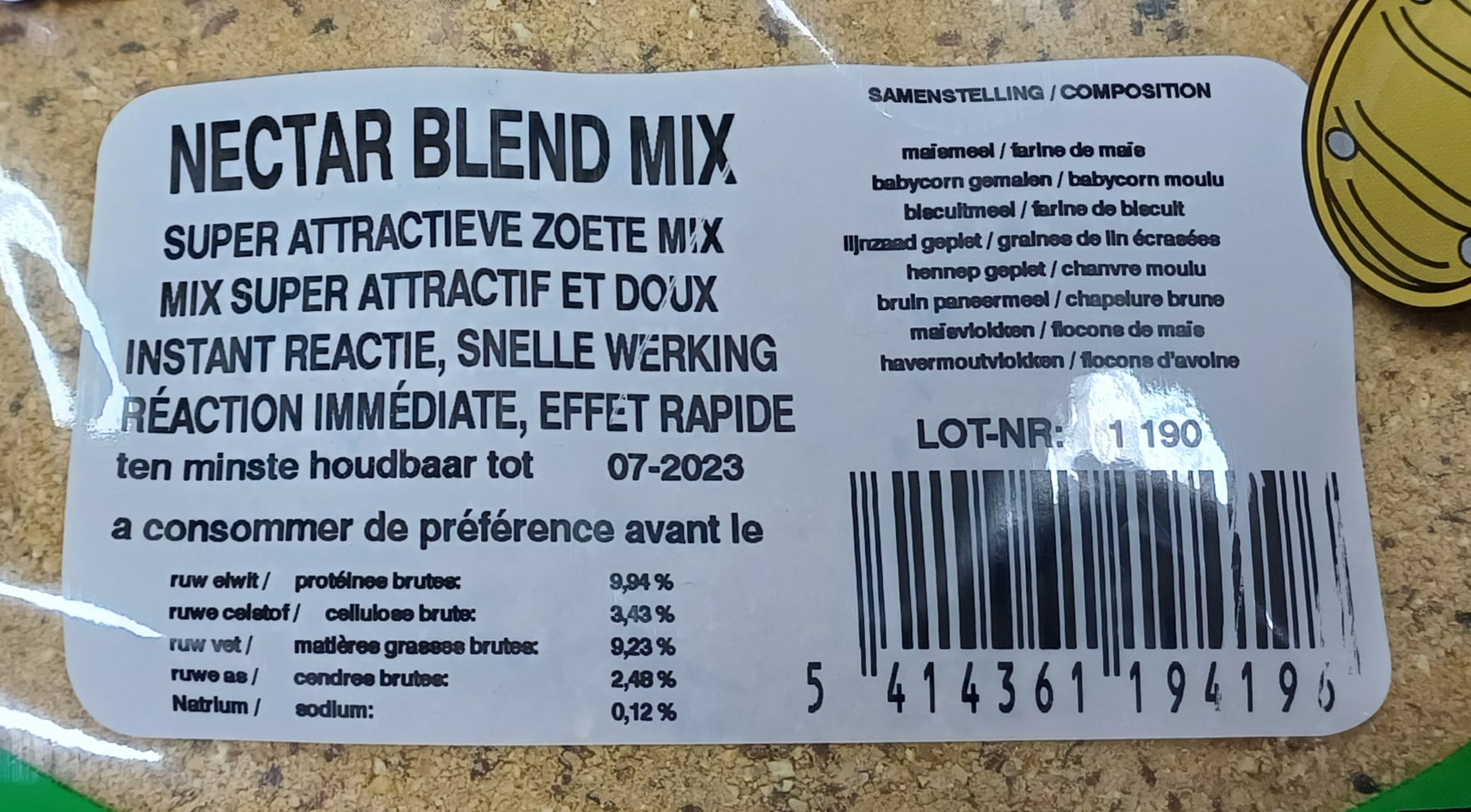 eurofish nectar blend mix 2.5kg