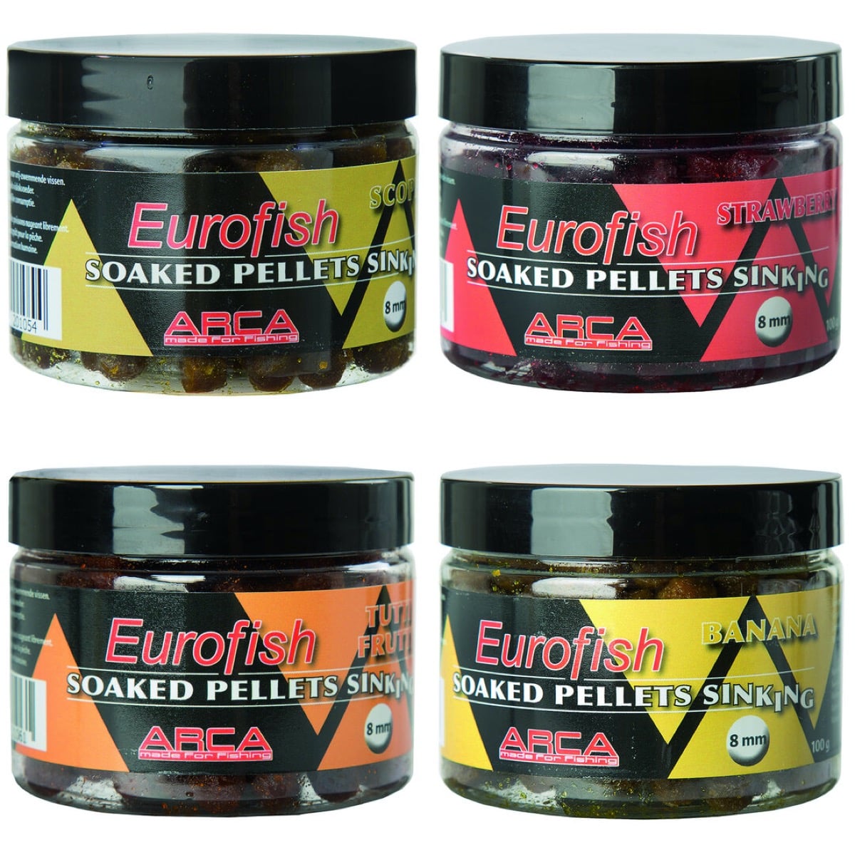 Eurofish soaked pellets sinking 8mm