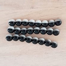 Fishing things crazy softballs zwart wit