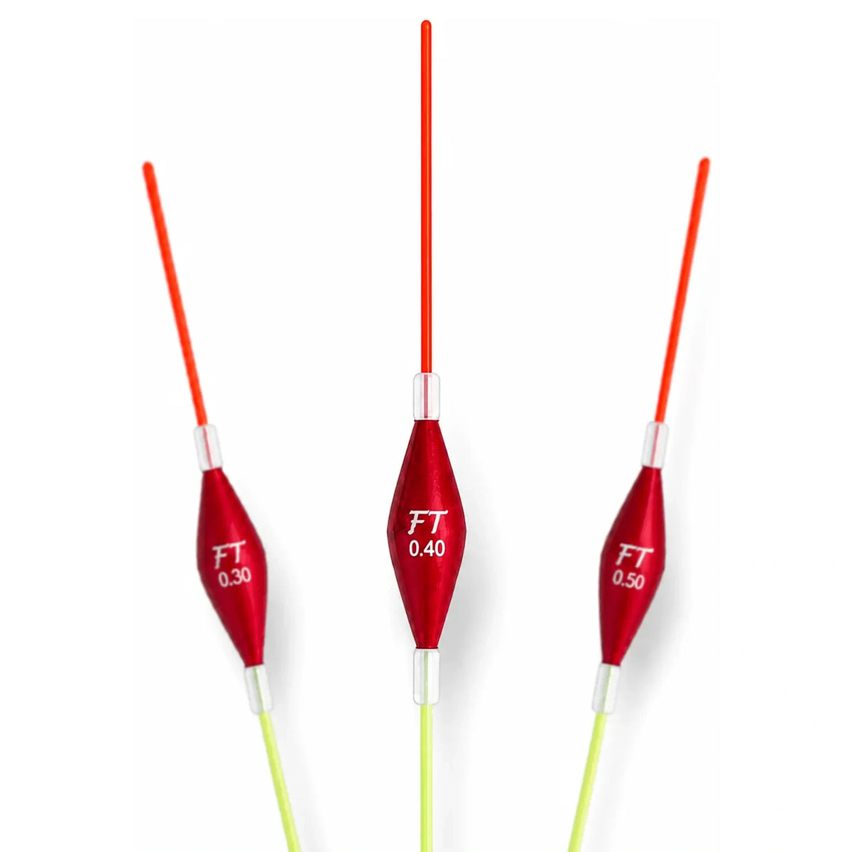 Fishing Things Diamond Paste dobbers rood in verschillende gewichten