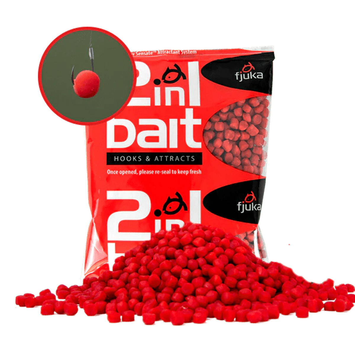 Fjuka Original 2 in 1 Bait 5mm – Red