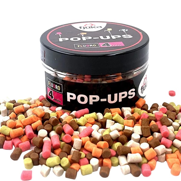 Fjuka pop-ups mixed colours 4mm