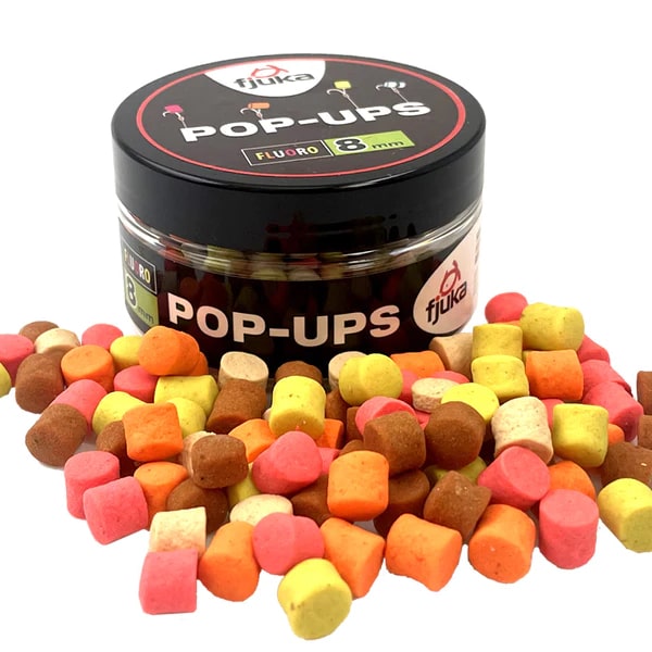 Fjuka pop-ups mixed colours 8mm