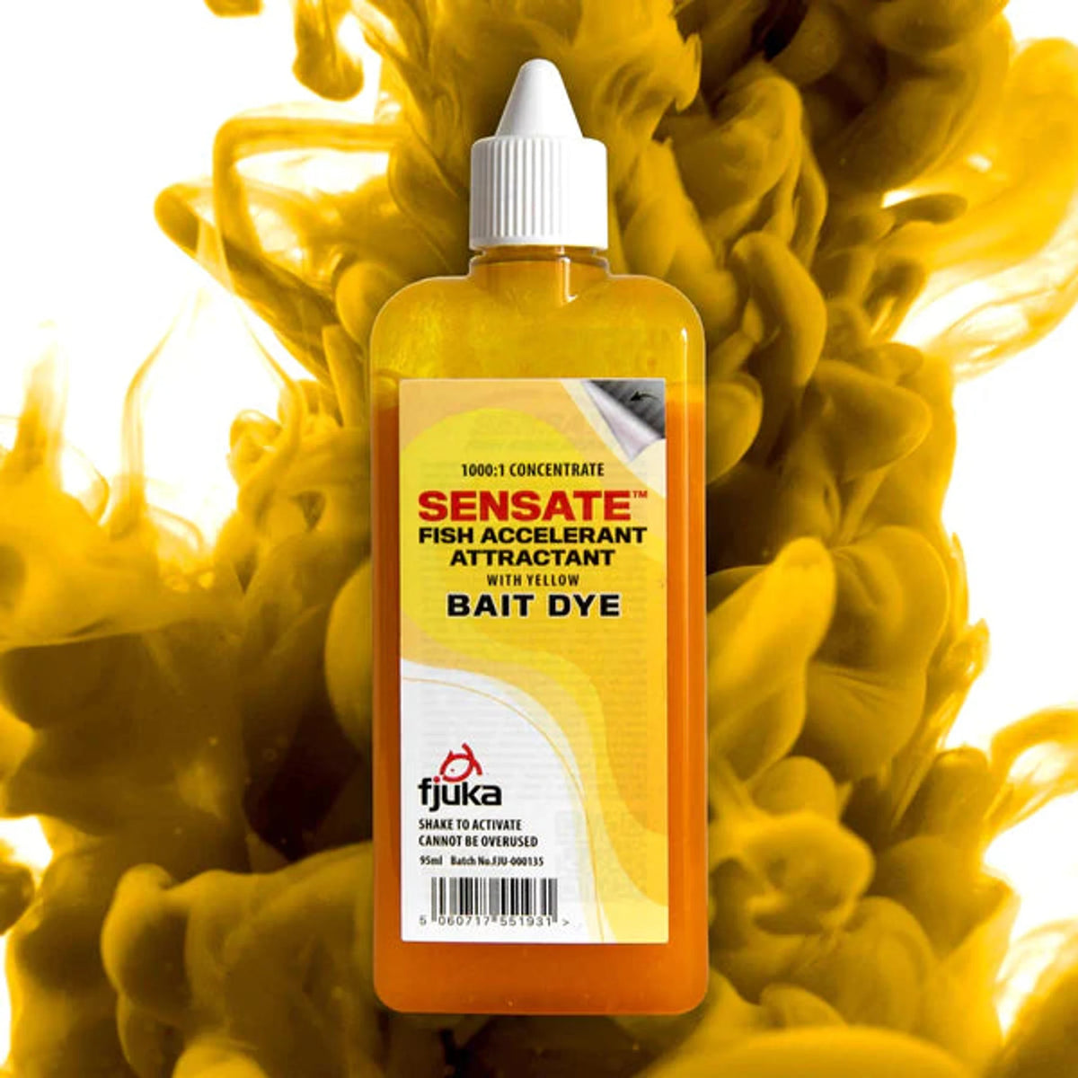 Fjuka Sensate Bait Dye Yellow 100ml
