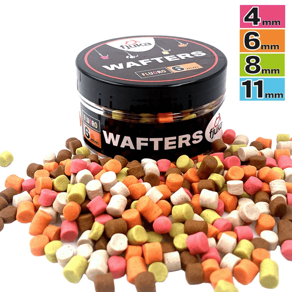 Fjuka wafters mixed colours 6mm