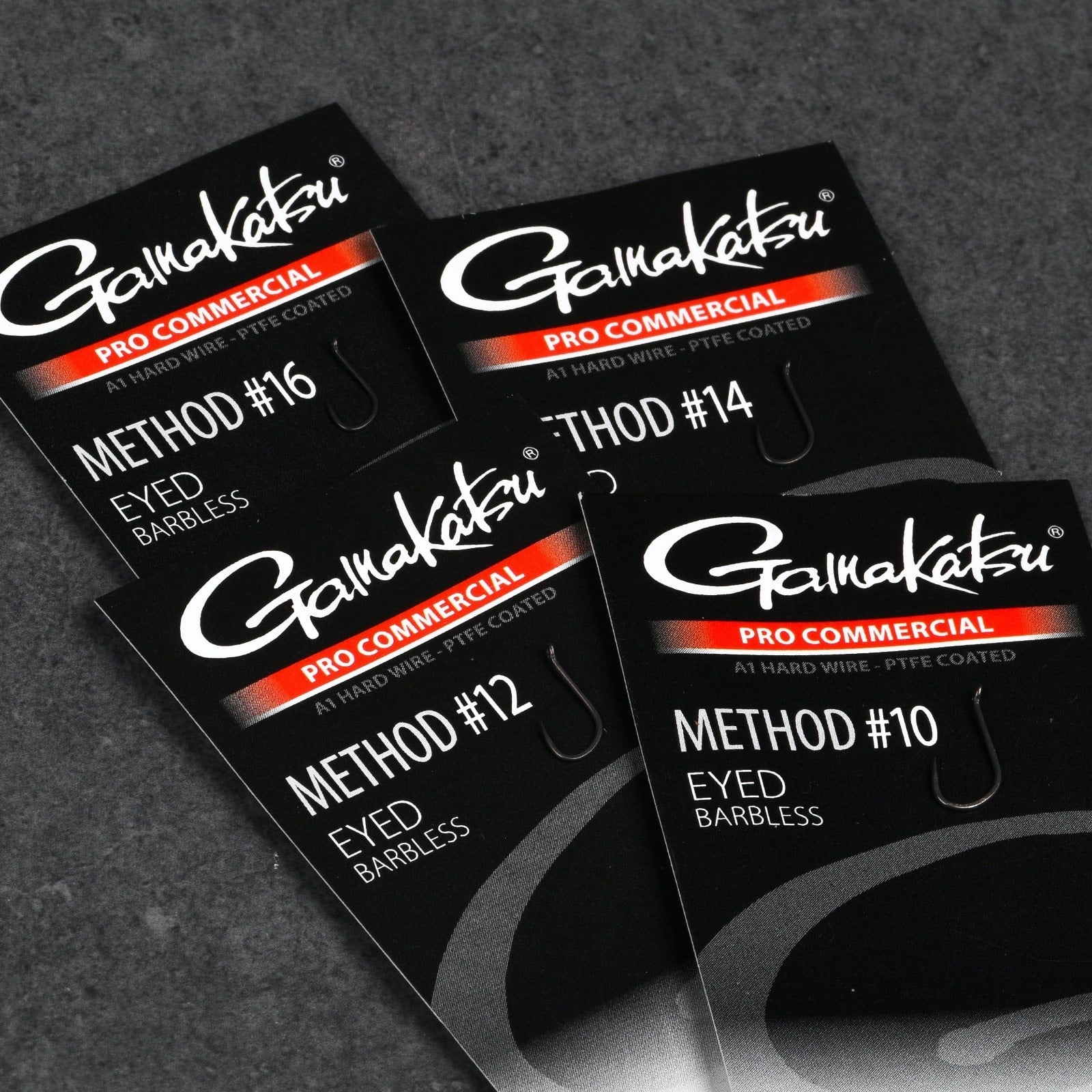 Gamakatsu pro commercial method eyed haken