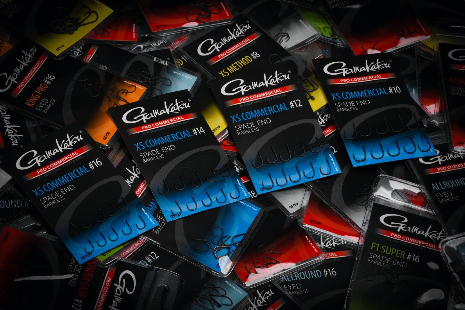 Gamakatsu pro commercial xs commerciel spade end haken