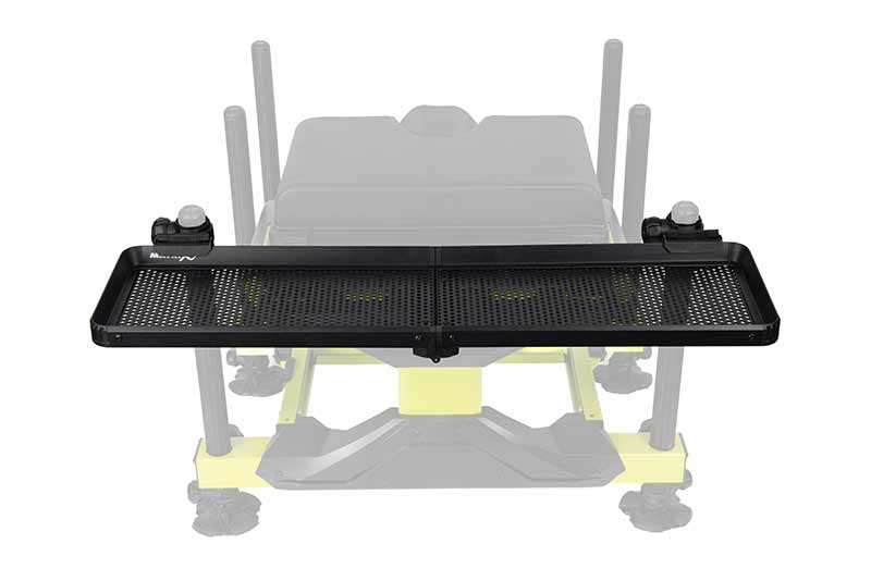 Matrix folding side tray