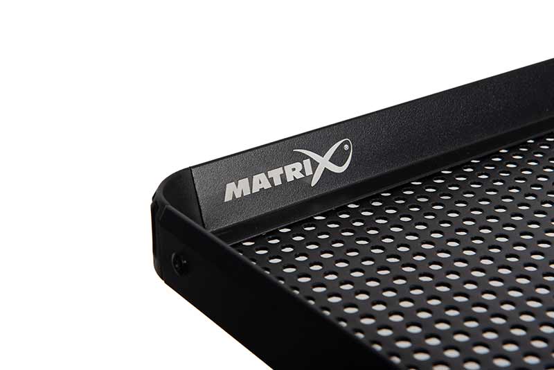 Matrix folding side tray