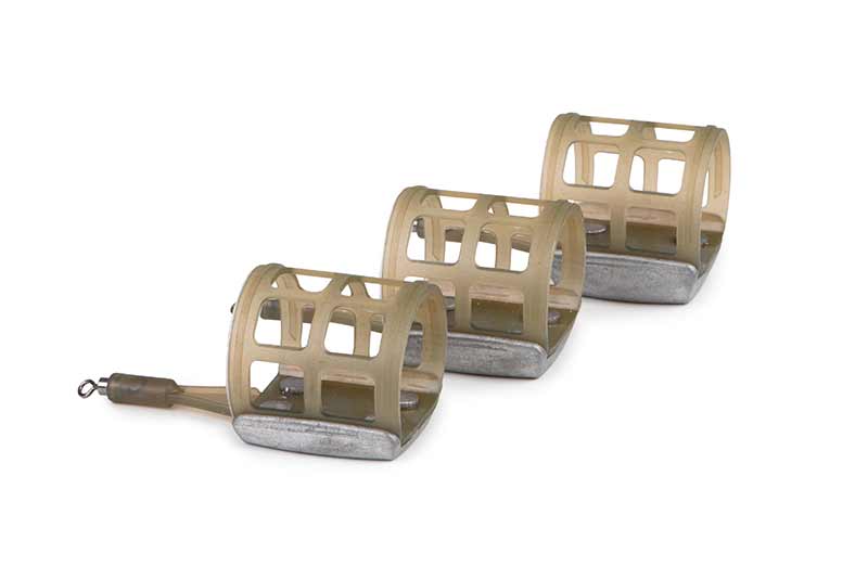 Matrix plastic cage feeders