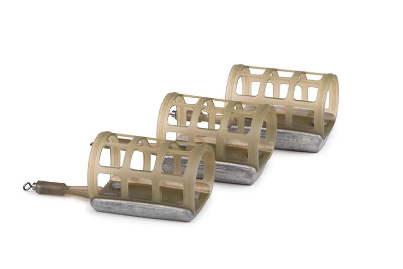 Matrix plastic cage feeders