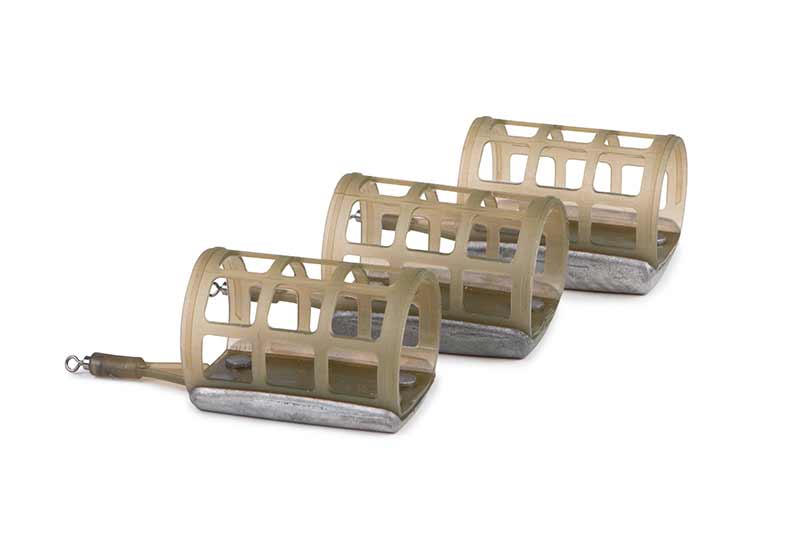 Matrix plastic cage feeders