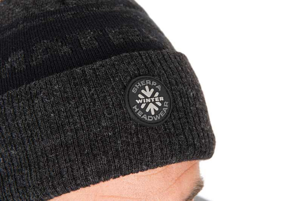 Matrix grey sherpa bobble hat